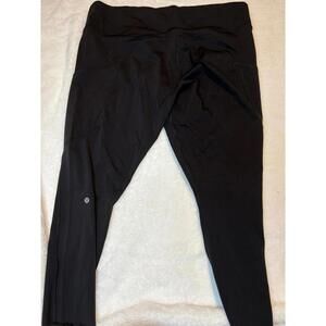 Lululemon Cropped Black Women's Activewear Leggings